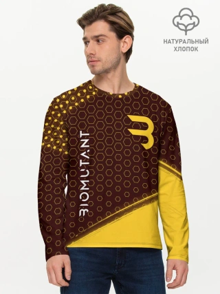 Мужской лонгслив базовый / Биомутант - Краска