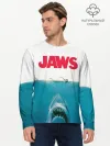 Мужской лонгслив базовый / Jaws 1975