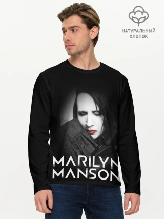 Мужской лонгслив базовый / MARILYN MANSON