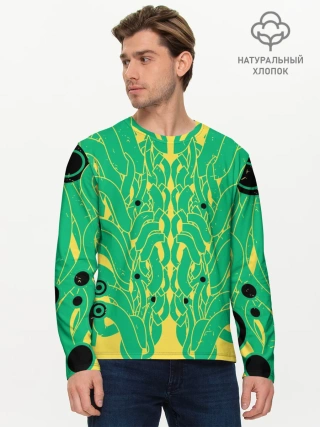 Мужской лонгслив базовый / Пришелиц