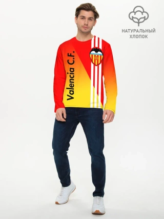 Мужской лонгслив базовый / FC VALENCIA / ФК ВАЛЕНСИЯ