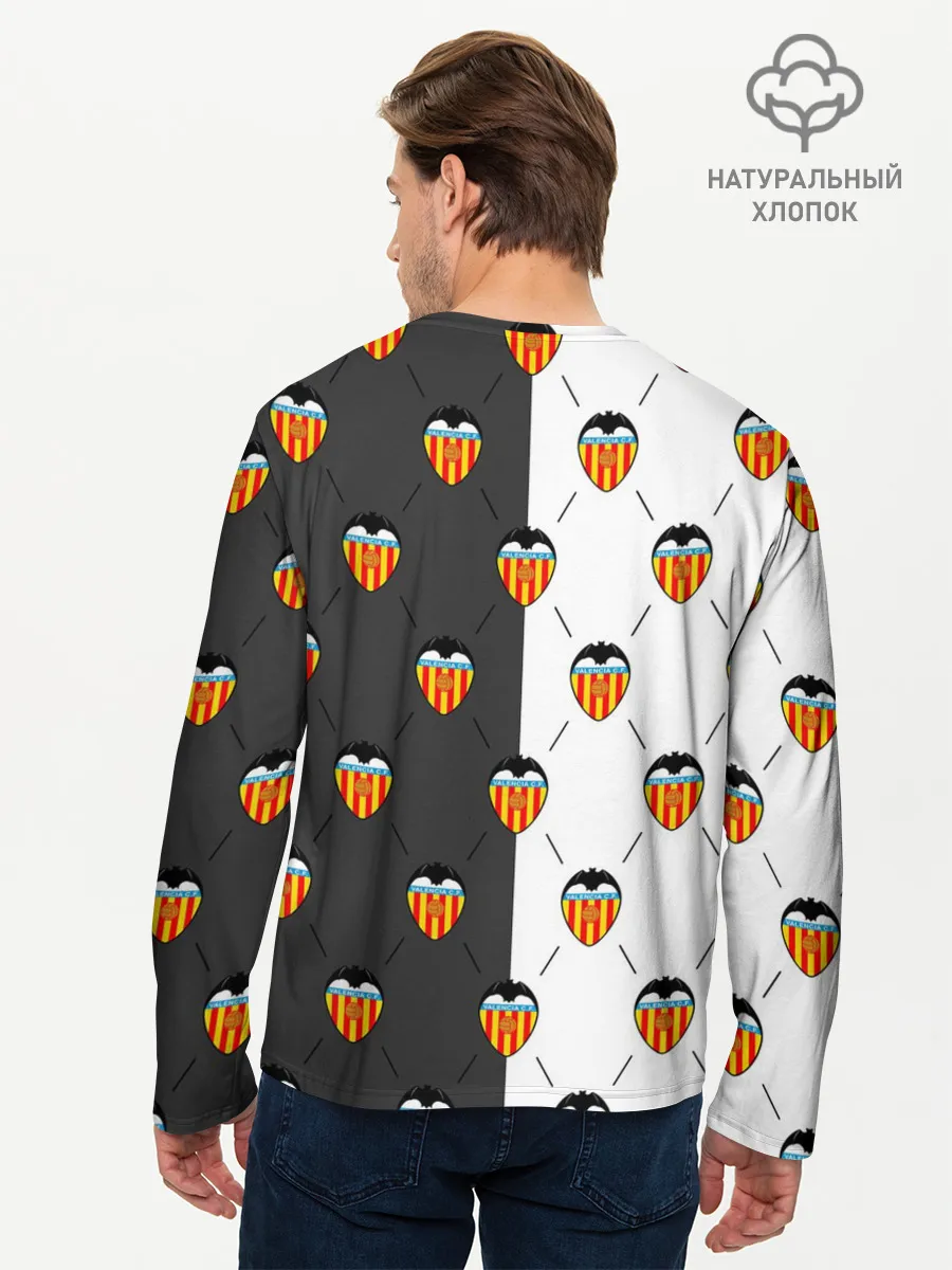 Мужской лонгслив базовый / FC VALENCIA / ФК ВАЛЕНСИЯ