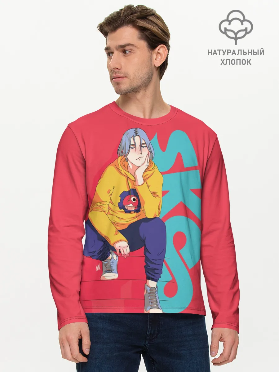 Мужской лонгслив базовый / SK8 the Infinity Langa