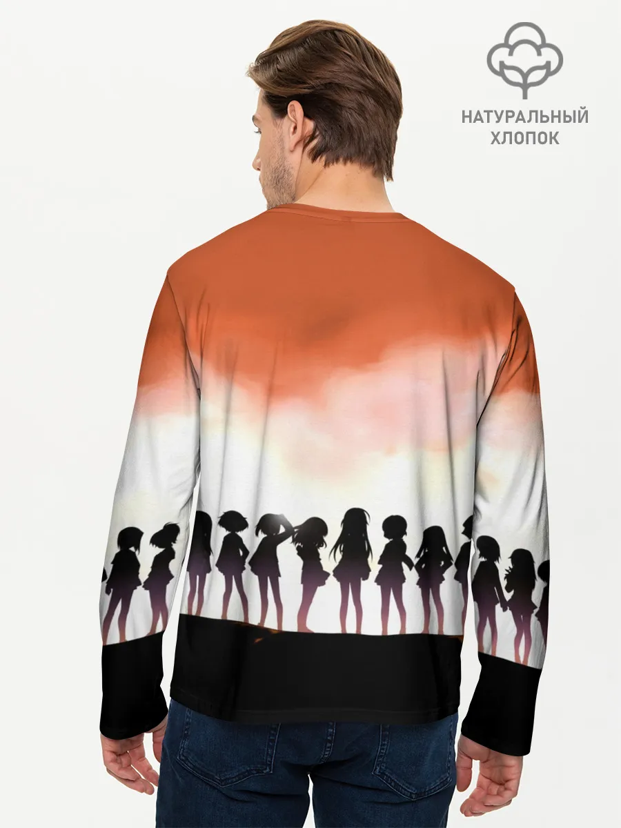 Мужской лонгслив базовый / Girls und Panzer | Poster