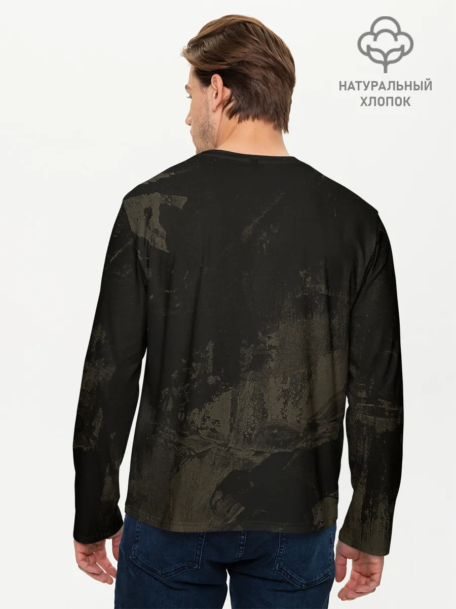 Мужской лонгслив базовый / Аста и книга магии