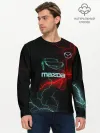 Мужской лонгслив базовый / Mazda