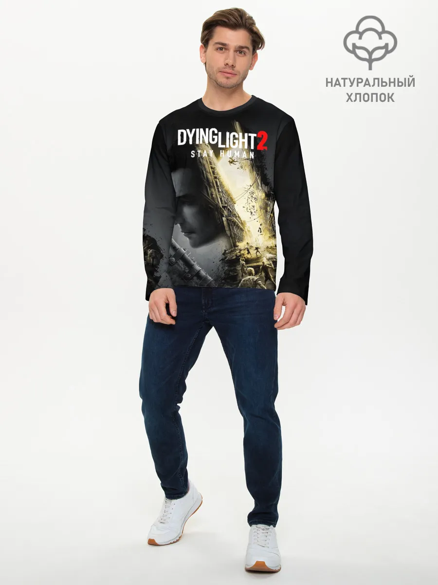 Мужской лонгслив базовый / Dying Light 2 Deluxe