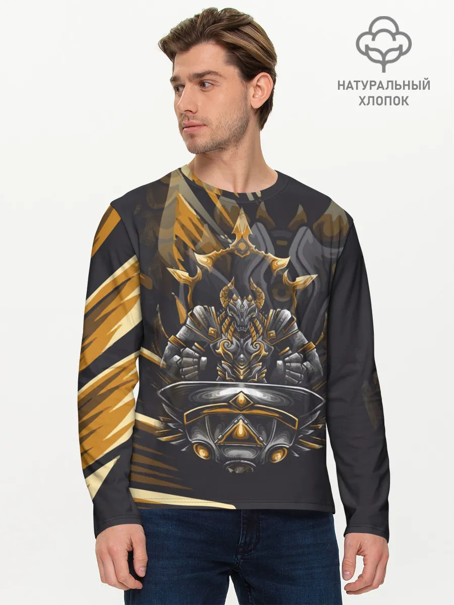 Мужской лонгслив базовый / Монстр