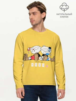 Мужской лонгслив базовый / Loading Cup