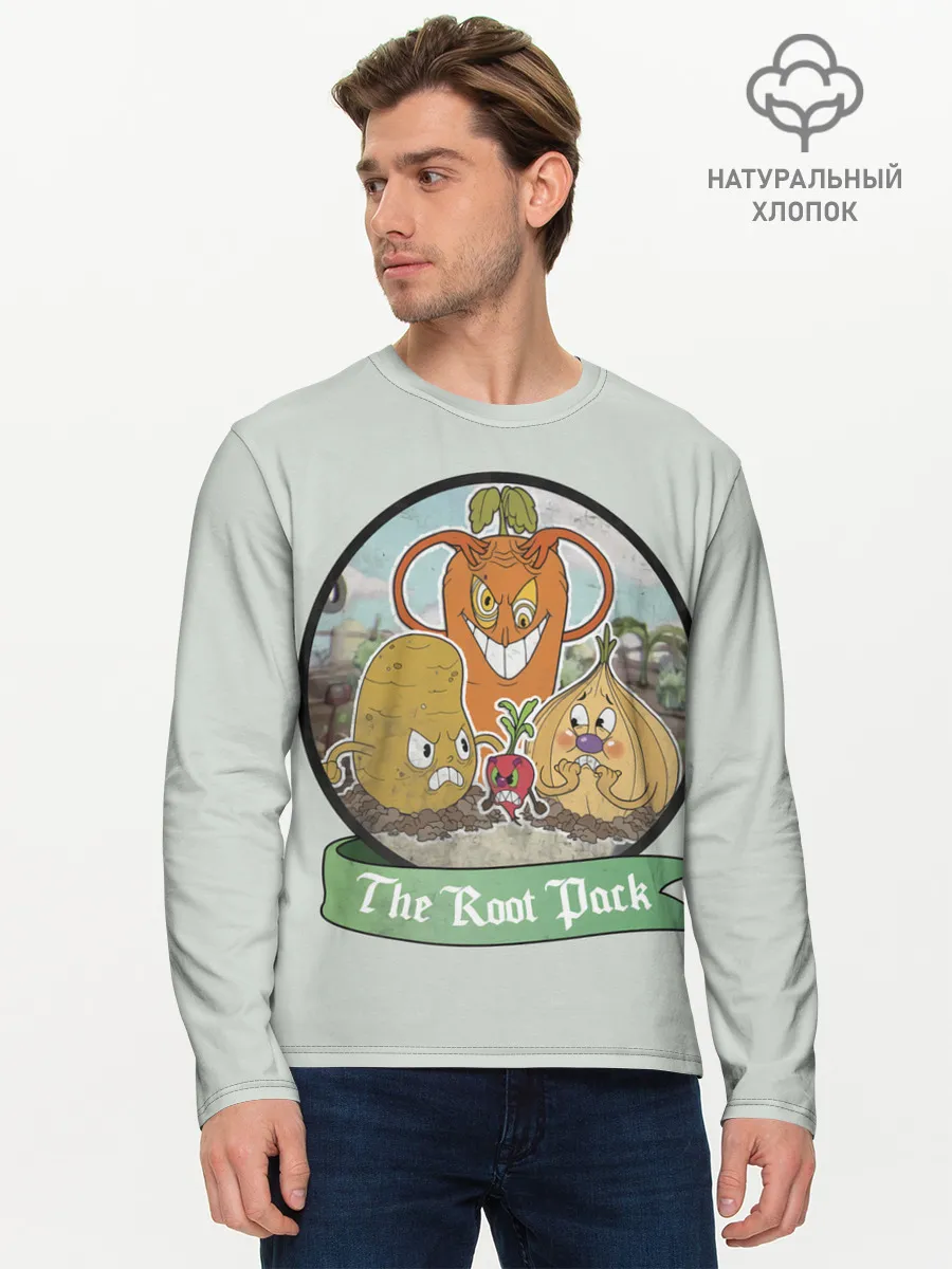 Мужской лонгслив базовый / The Root Pack