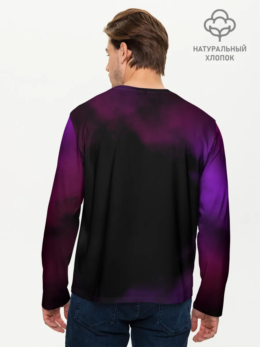 Мужской лонгслив базовый / Злой мускулистый Аста