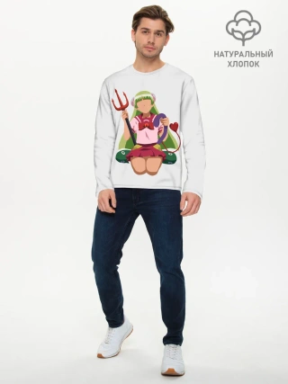 Мужской лонгслив базовый / Clara Valac Minimalistic