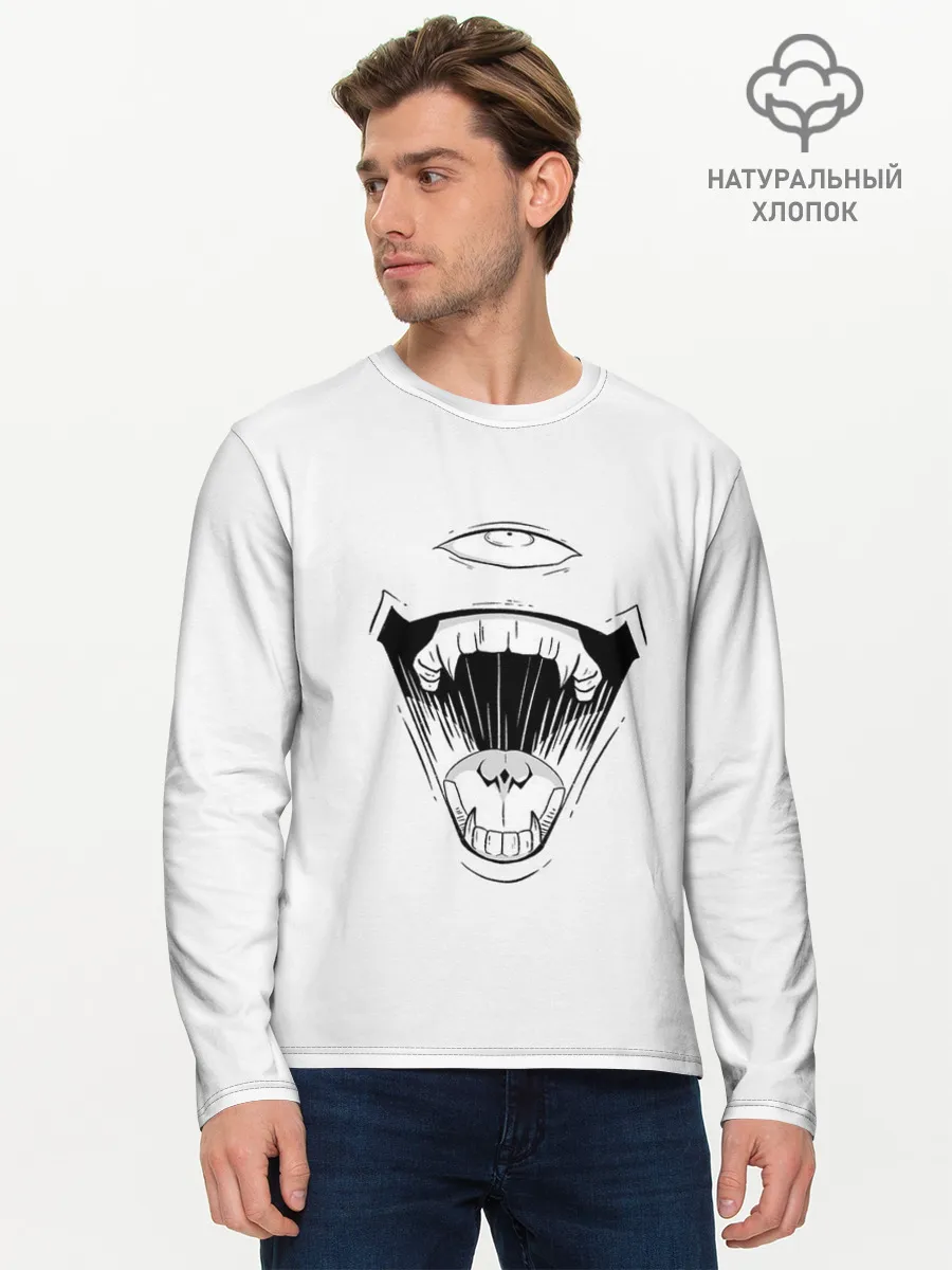 Мужской лонгслив базовый / Sukunas Laugh