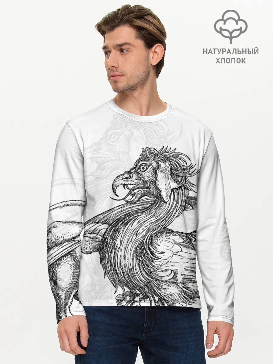 Мужской лонгслив базовый / Грифон
