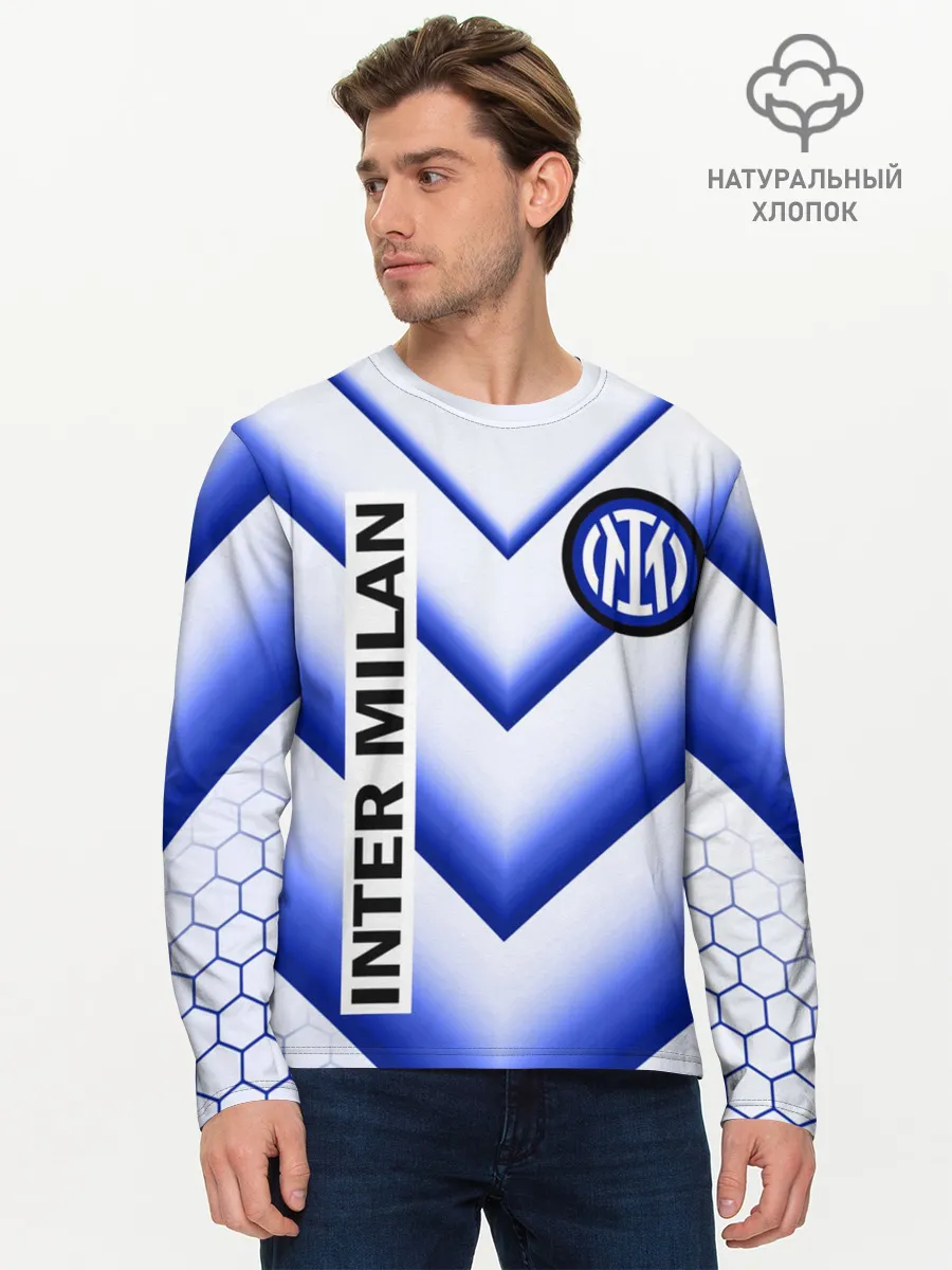 Мужской лонгслив базовый / ИНТЕР МИЛАН / INTER MILAN