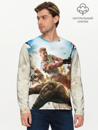 Мужской лонгслив базовый / Logan