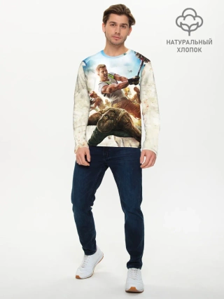 Мужской лонгслив базовый / Logan