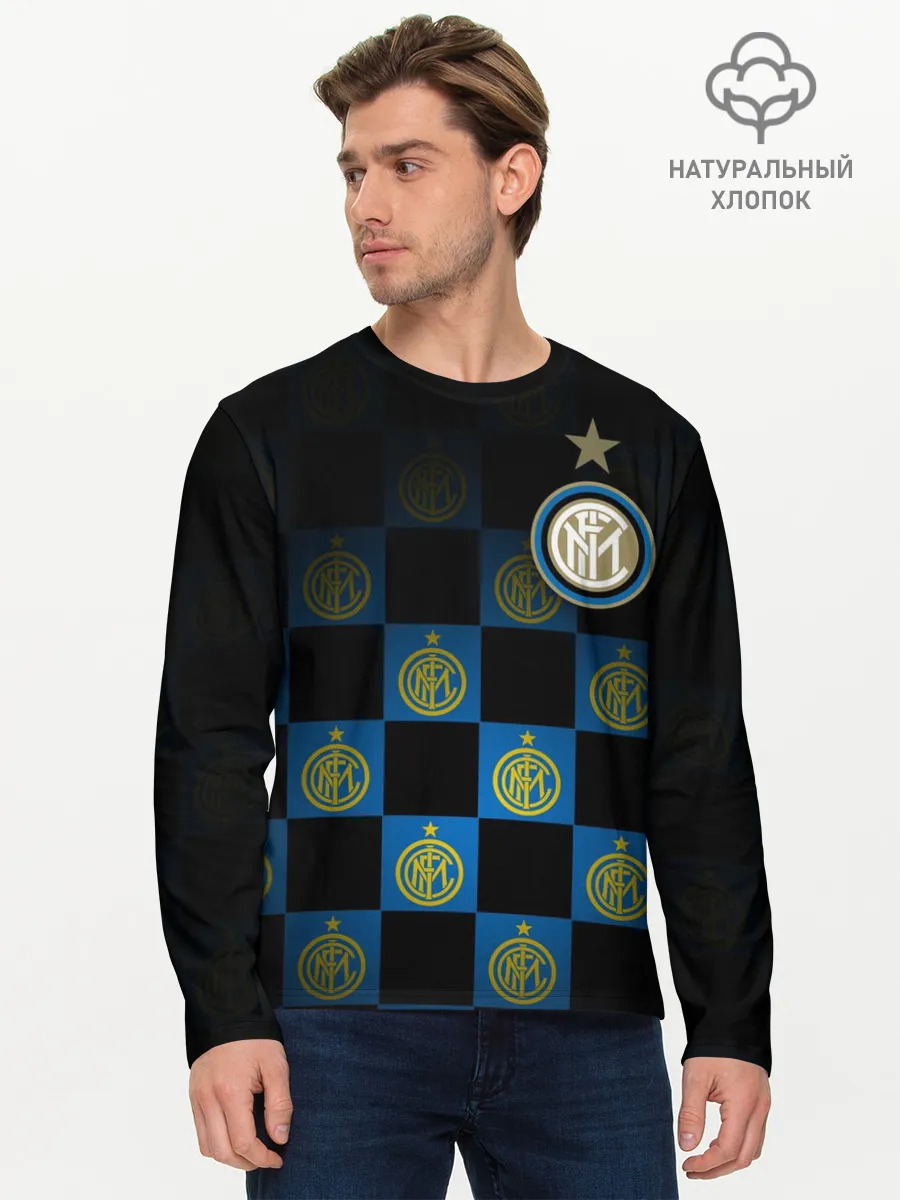 Мужской лонгслив базовый / ИНТЕР МИЛАН / INTER MILAN