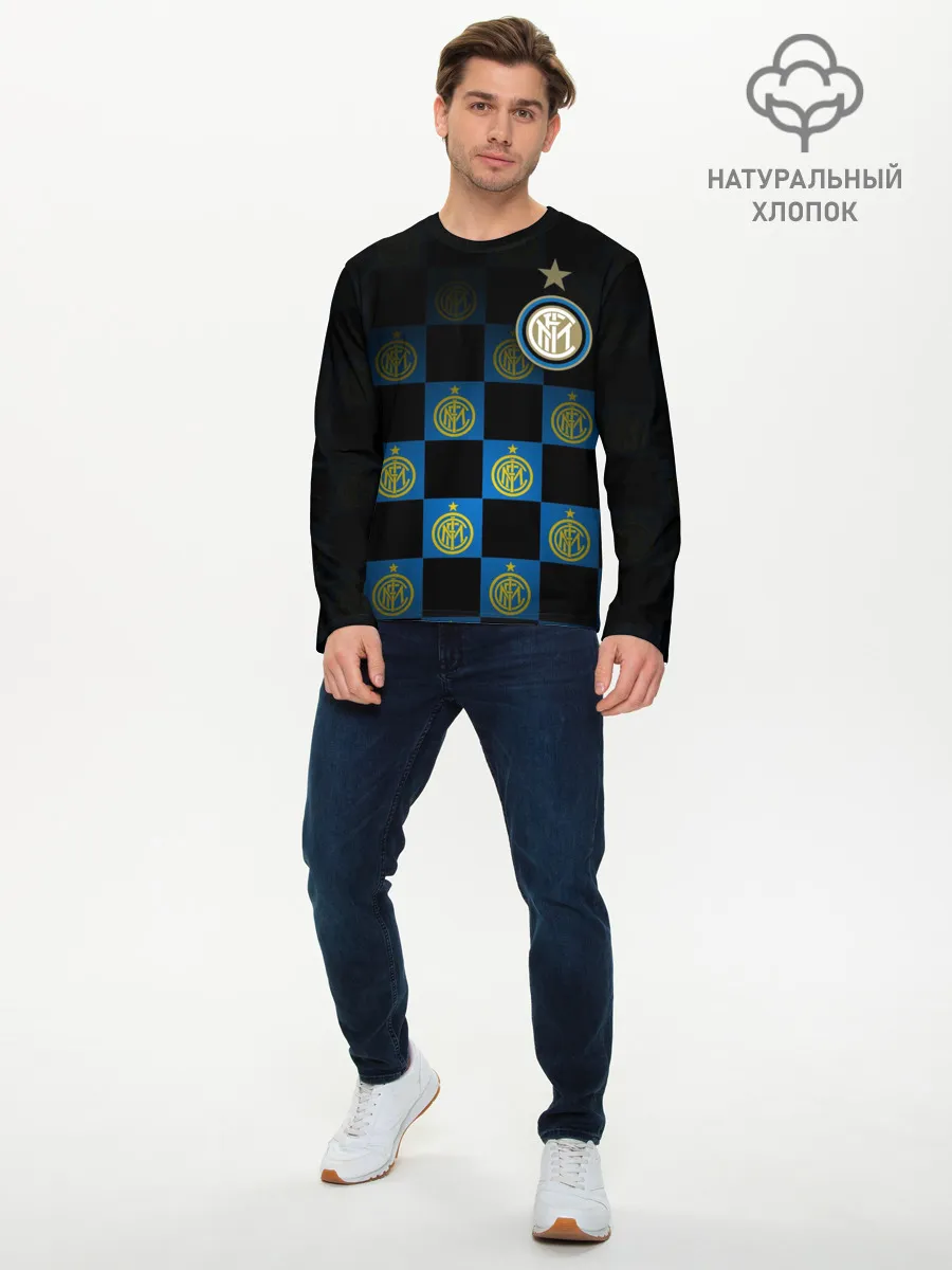 Мужской лонгслив базовый / ИНТЕР МИЛАН / INTER MILAN