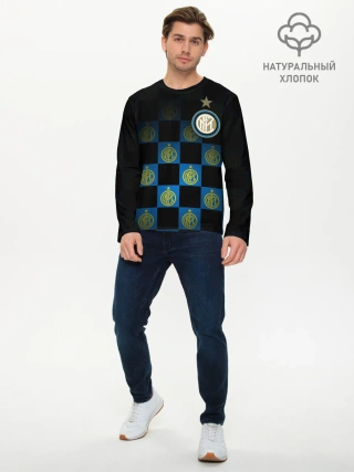 Мужской лонгслив базовый / ИНТЕР МИЛАН / INTER MILAN