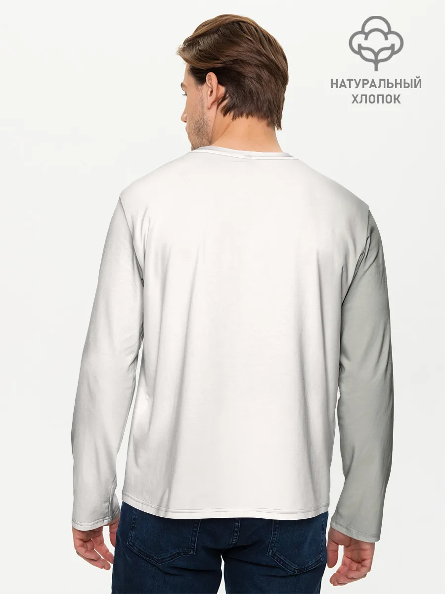 Мужской лонгслив базовый / Мощный мускулистый торс Аста