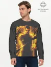 Мужской лонгслив базовый / Jensen in fire