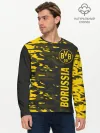 Мужской лонгслив базовый / ФК БОРУССИЯ / FC BORUSSIA