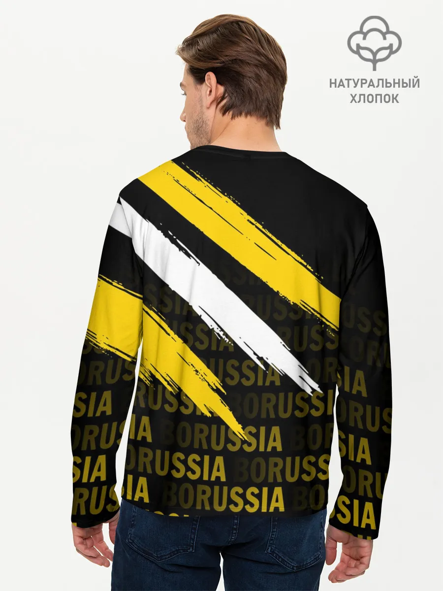 Мужской лонгслив базовый / ФК БОРУССИЯ / FC BORUSSIA
