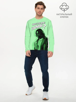 Мужской лонгслив базовый / Where is the money?