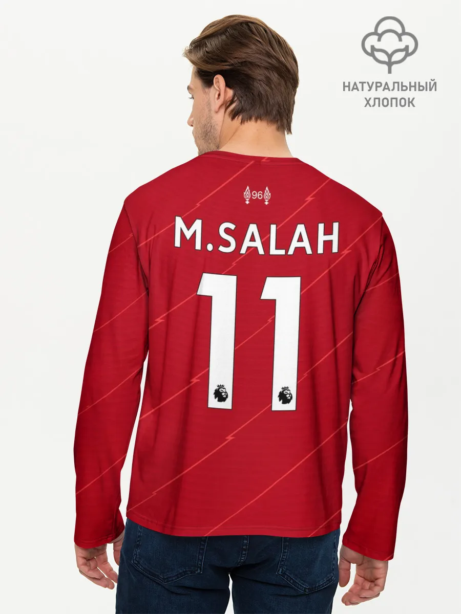 Мужской лонгслив базовый / Салах Ливерпуль форма 2021/22