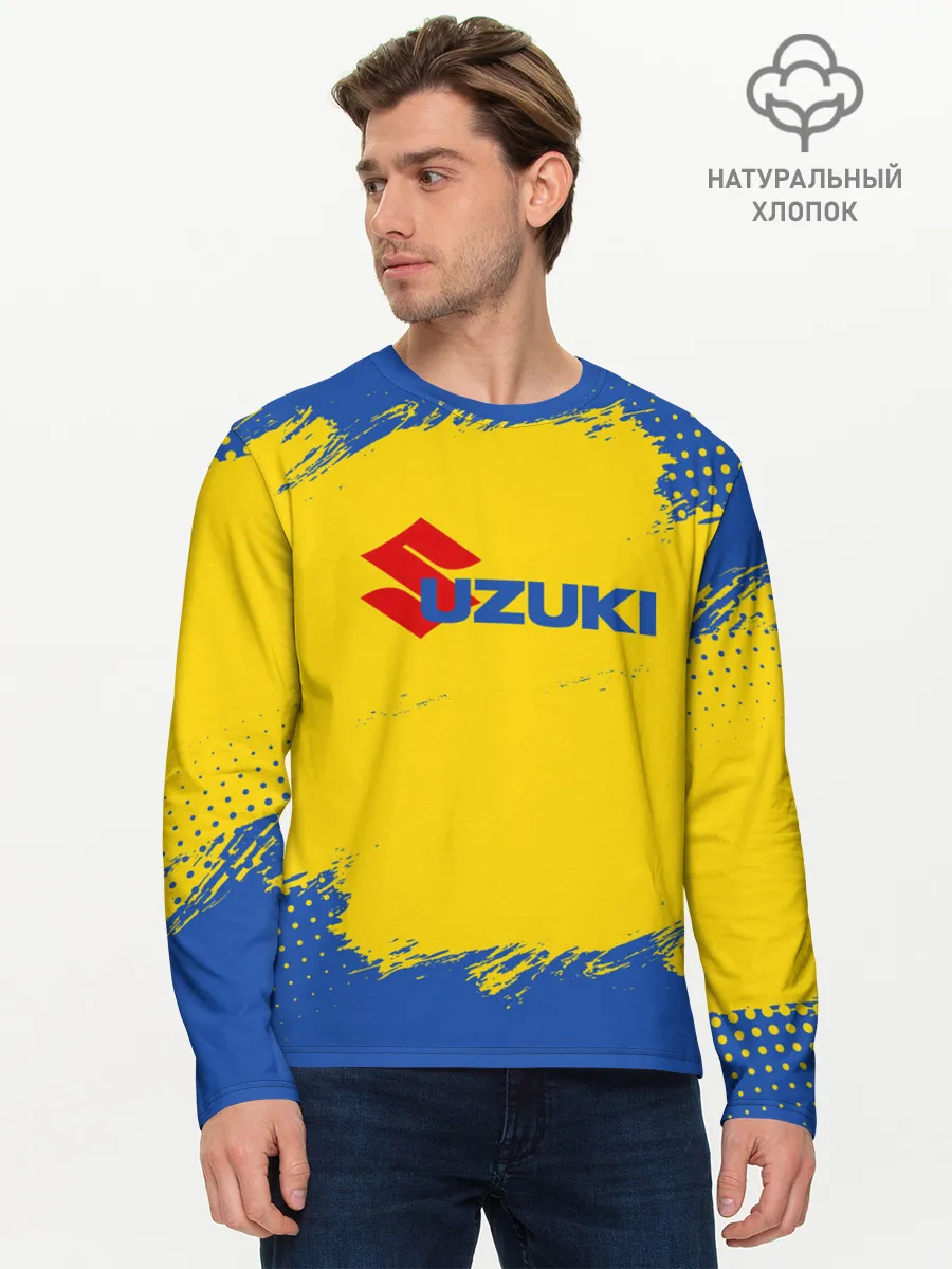 Мужской лонгслив базовый / Suzuki | Сузуки
