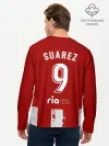 Мужской лонгслив базовый / Суарес Атлетико форма 2021/22