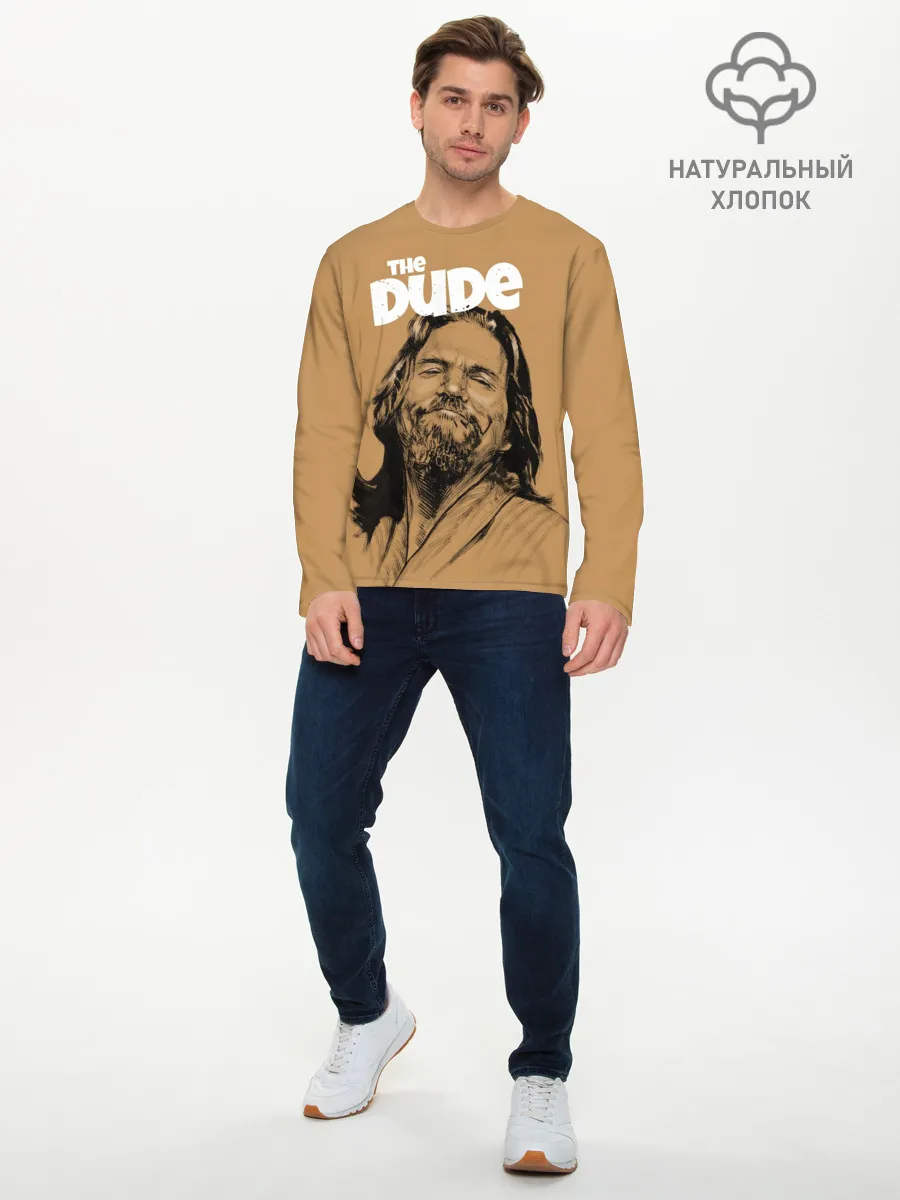 Мужской лонгслив базовый / The Big Lebowski