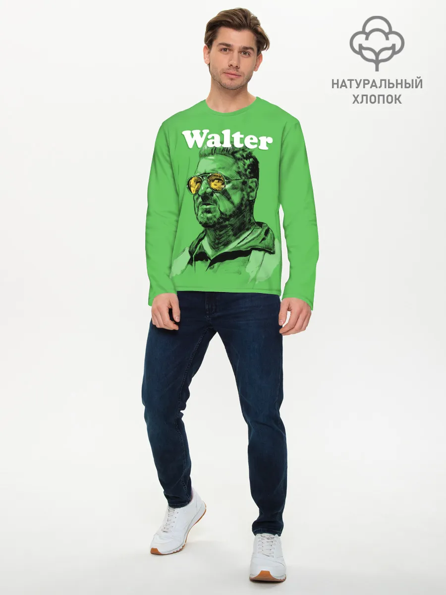 Мужской лонгслив базовый / Walter The Big Lebowski