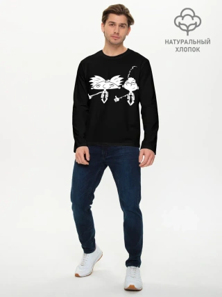 Мужской лонгслив базовый / Эй, Арнольд