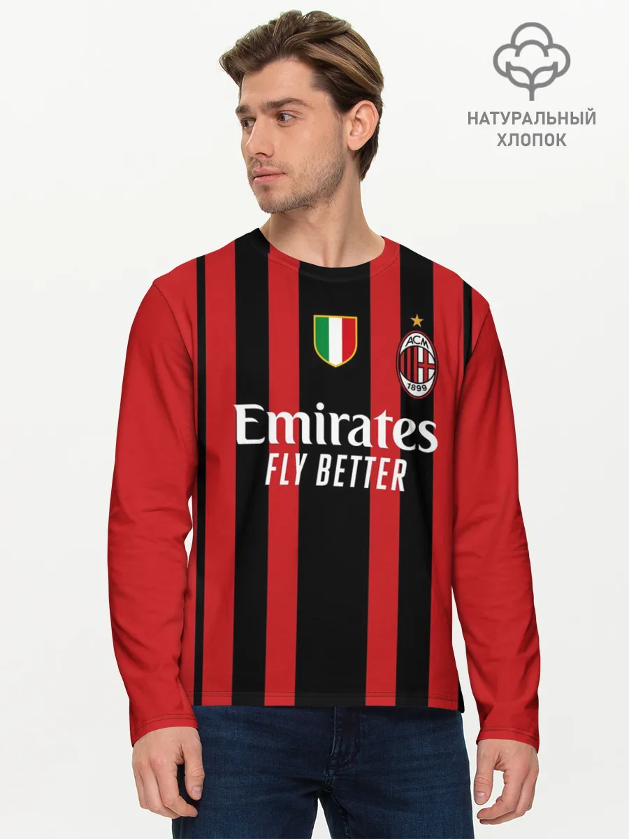 Мужской лонгслив базовый / Ибрагимович Милан 2021/2022
