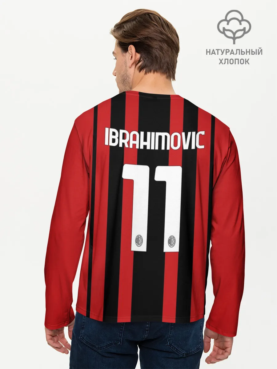 Мужской лонгслив базовый / Ибрагимович Милан 2021/2022