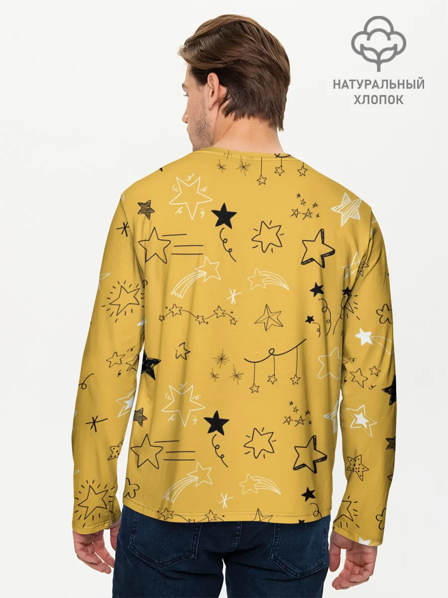 Мужской лонгслив базовый / Эй, Арнольд!