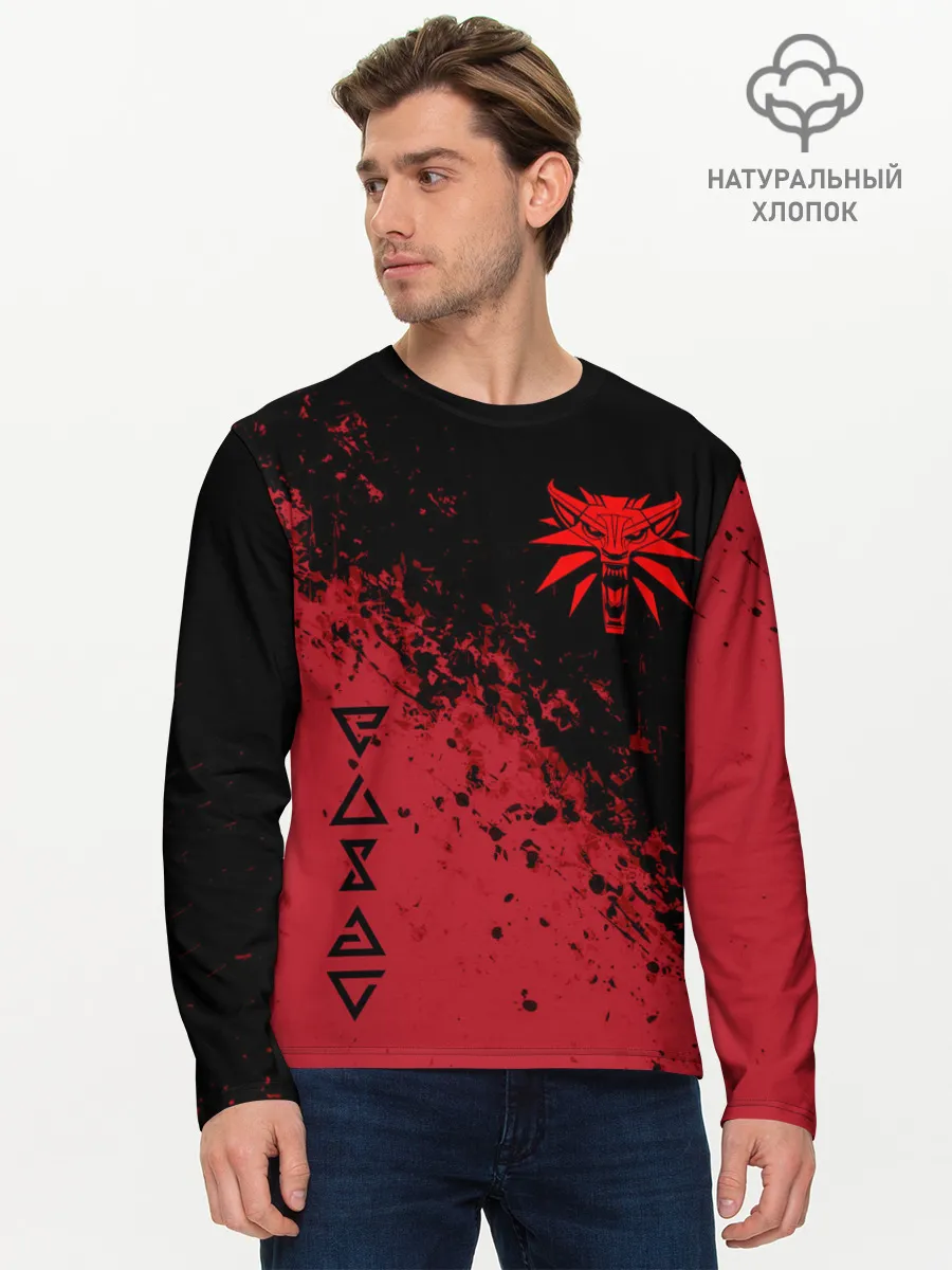 Мужской лонгслив базовый / THE WITCHER [3]