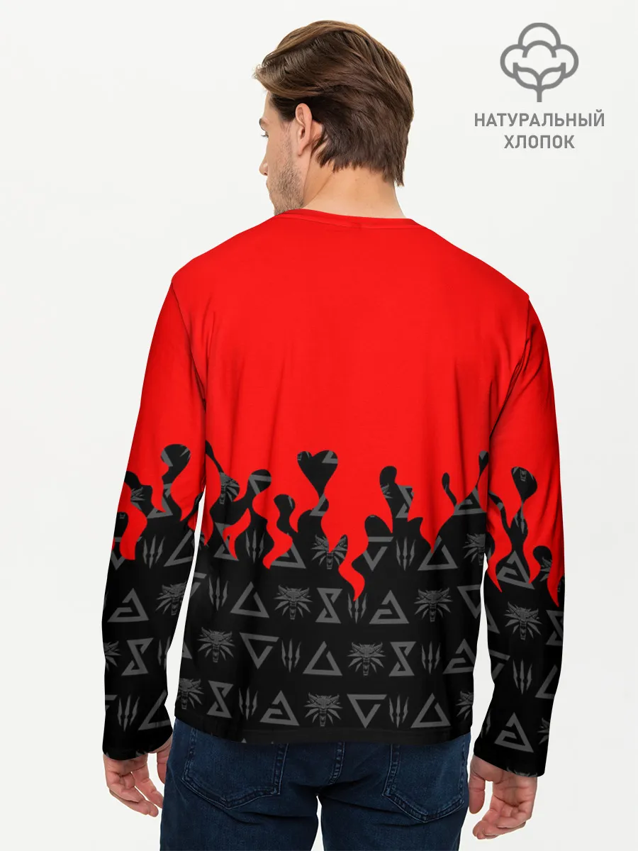 Мужской лонгслив базовый / THE WITCHER [5]