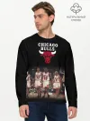Мужской лонгслив базовый / CHICAGO BULLS [3]