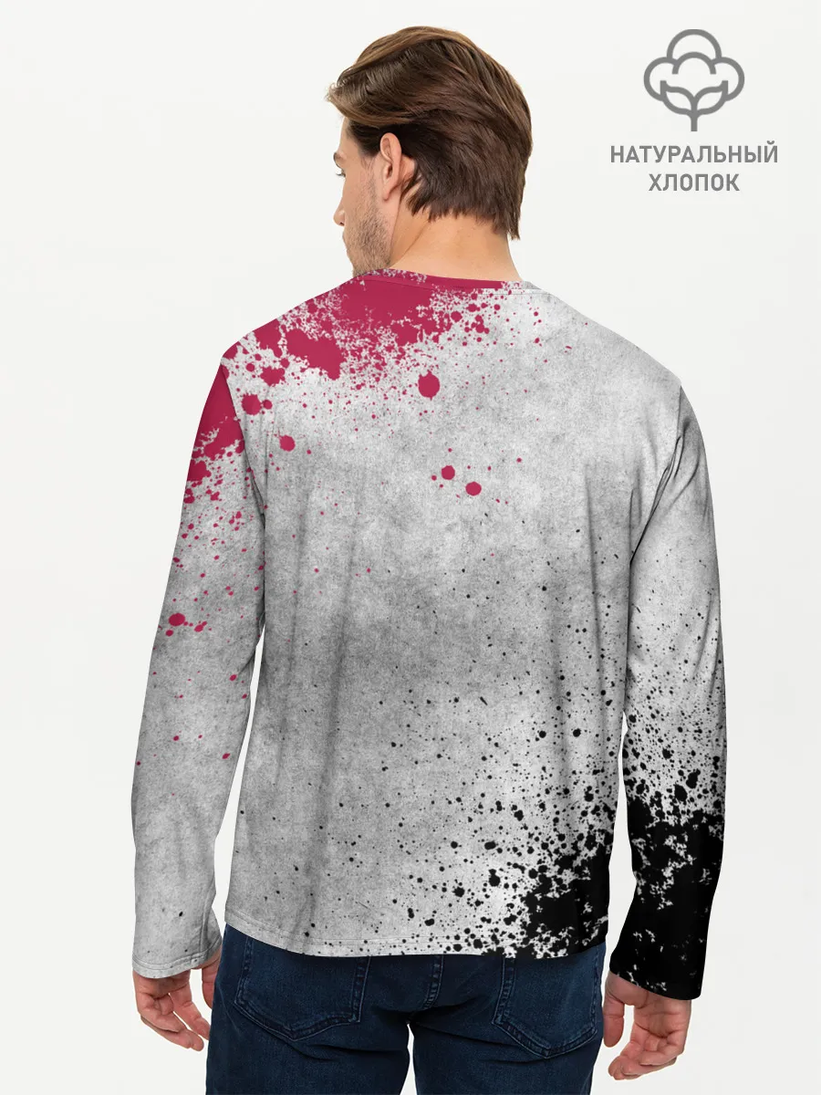 Мужской лонгслив базовый / CHICAGO BULLS [8]