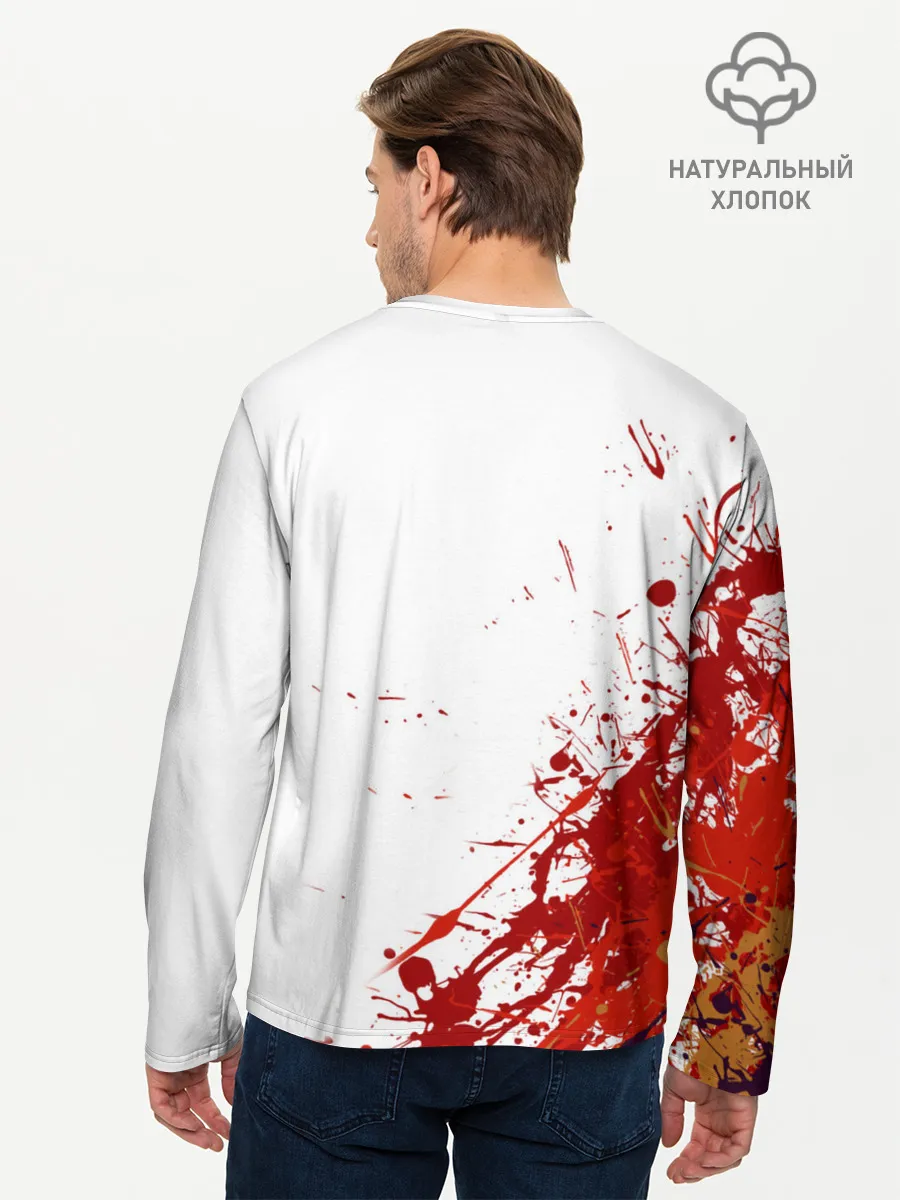 Мужской лонгслив базовый / CHICAGO BULLS [9]