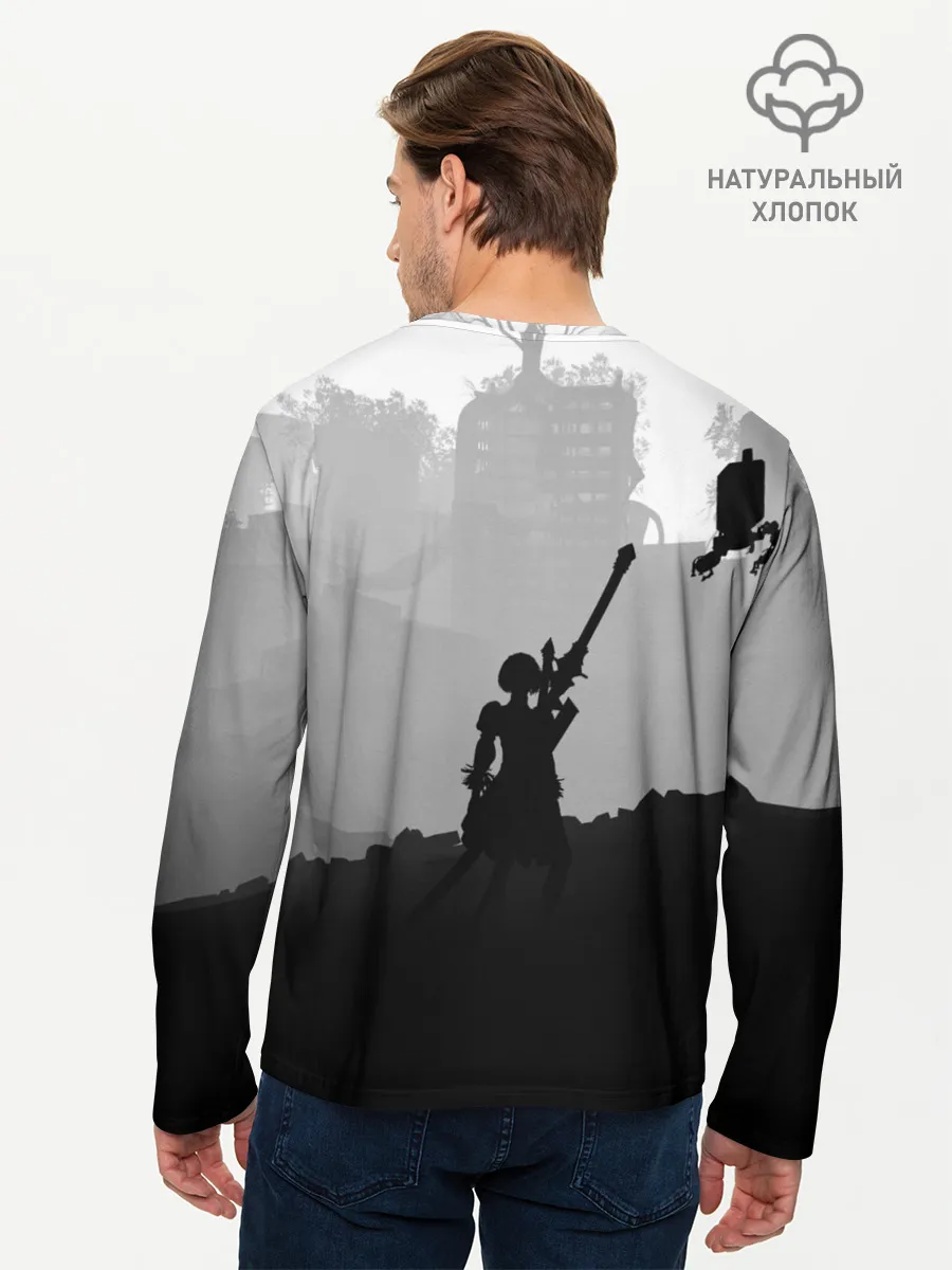 Мужской лонгслив базовый / Nier Automata