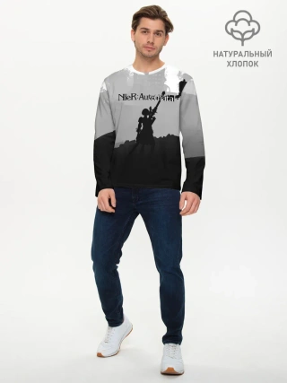 Мужской лонгслив базовый / Nier Automata