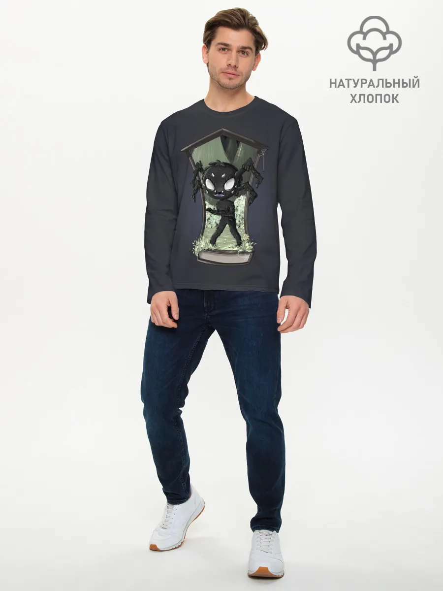 Мужской лонгслив базовый / Webber
