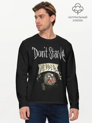 Мужской лонгслив базовый / Angry Webber
