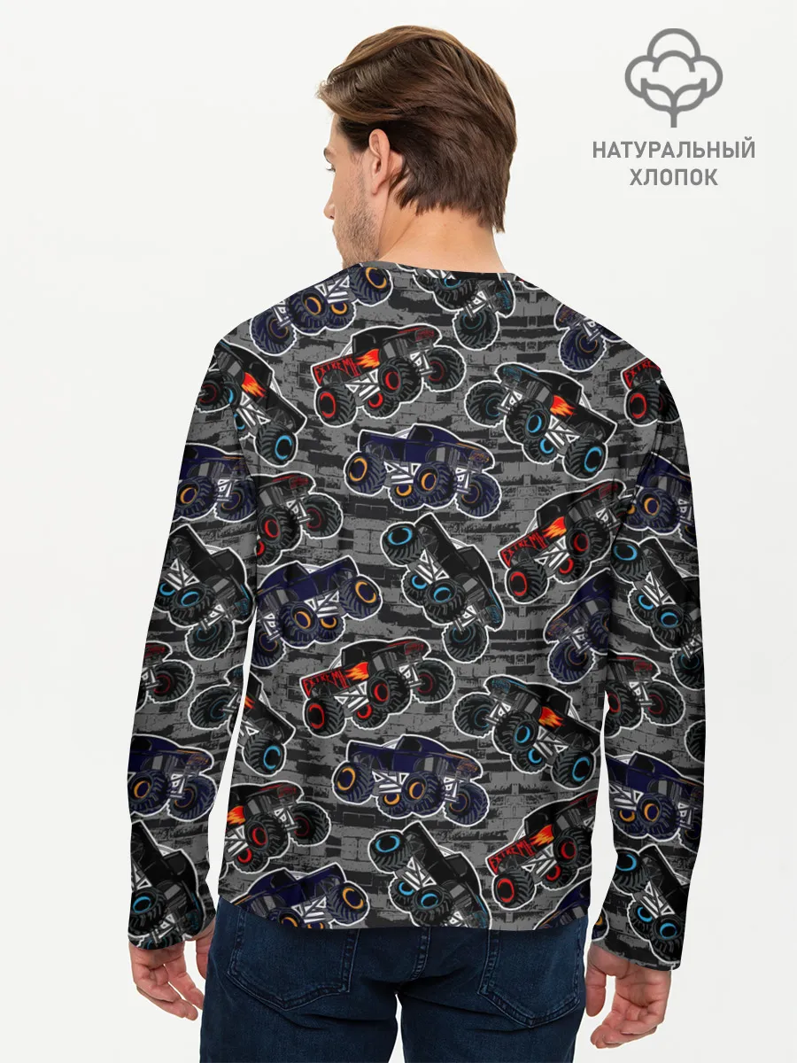 Мужской лонгслив базовый / Джипы