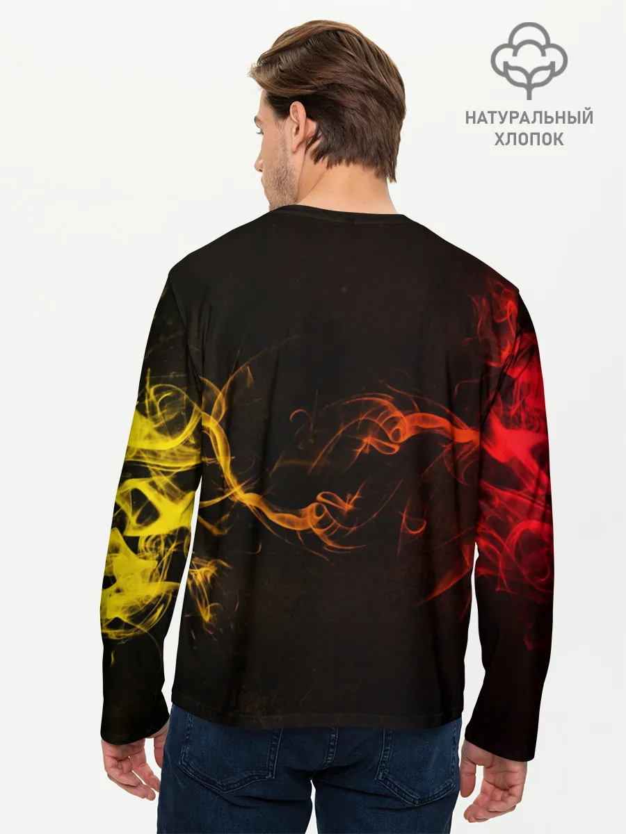 Мужской лонгслив базовый / Сборная Германии