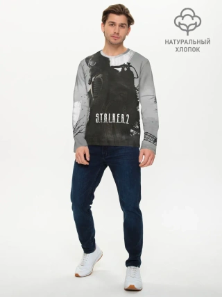 Мужской лонгслив базовый / STALKER 2